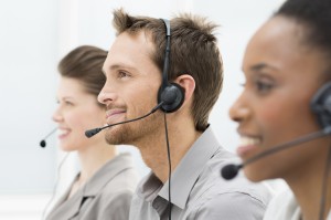 Happy Telephone Operators